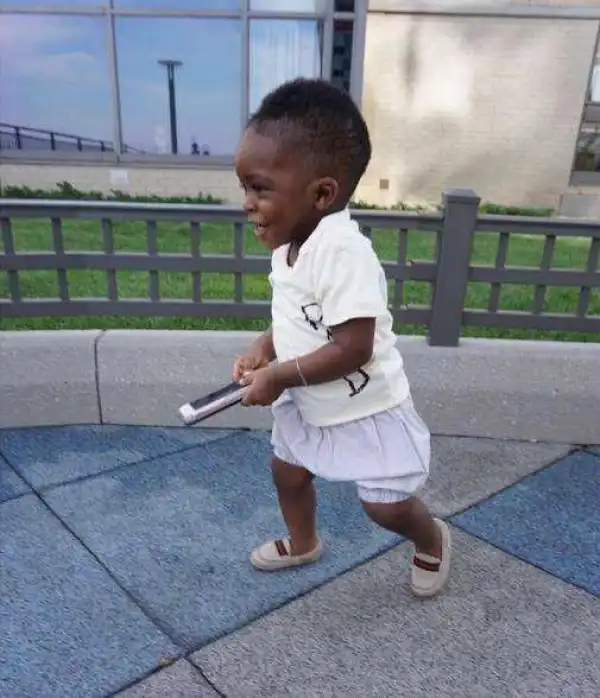 Tiwa Savage Shares Adorable Photo Of Her Son, Jamil